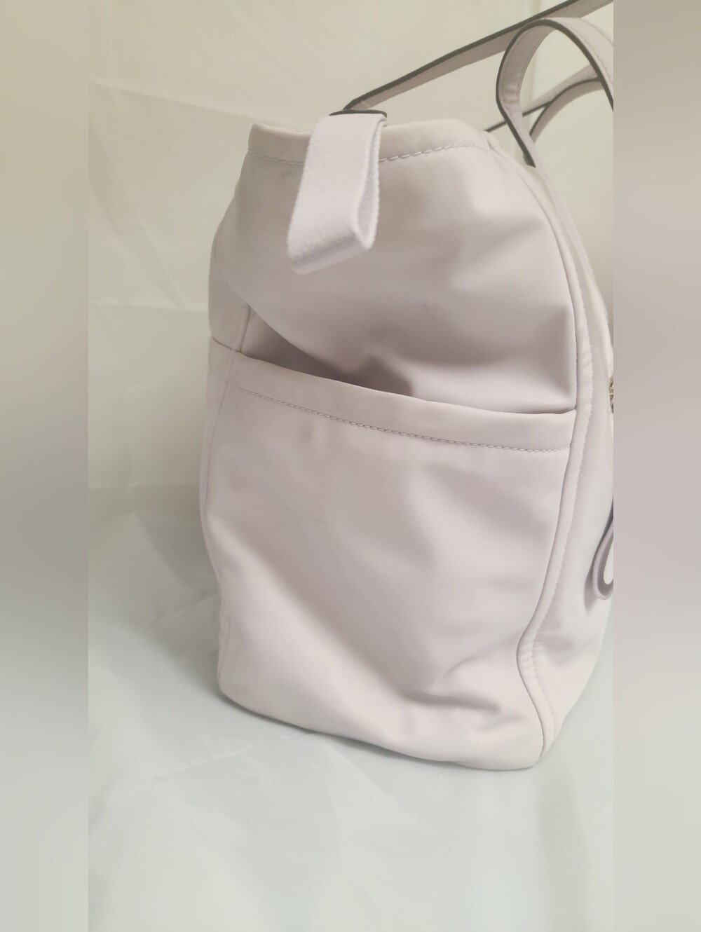kate spade Pale Purple Nylon Diaper Bag with Many Pockets - Picture 6 of 16
